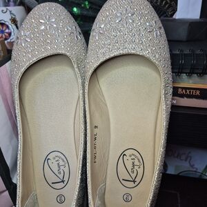 Elegant Gold Loafers by Kelly & Katie